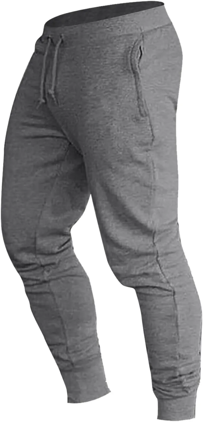 Cargo Sweatpants for Men Big and Tall Pants Lightweight Tactical Pants Hiking Jogger Sweatpants Multi-Pocket Outdoor