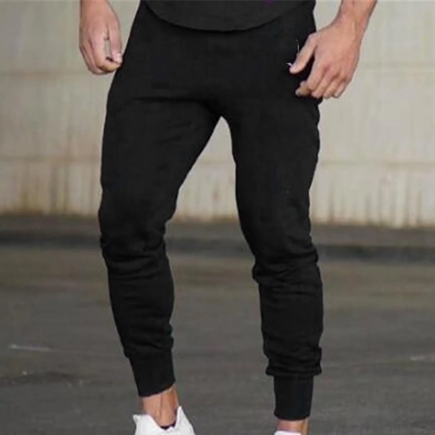 Cargo Sweatpants for Men Big and Tall Pants Lightweight Tactical Pants Hiking Jogger Sweatpants Multi-Pocket Outdoor