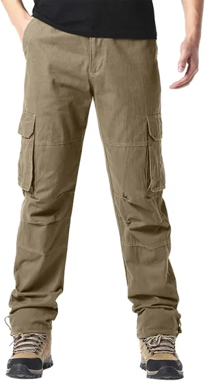 Cargo Sweatpants for Men Running Athletic Joggers with Pockets Men's Gym Training Jogger Pants Slim Fit Bodybuilding