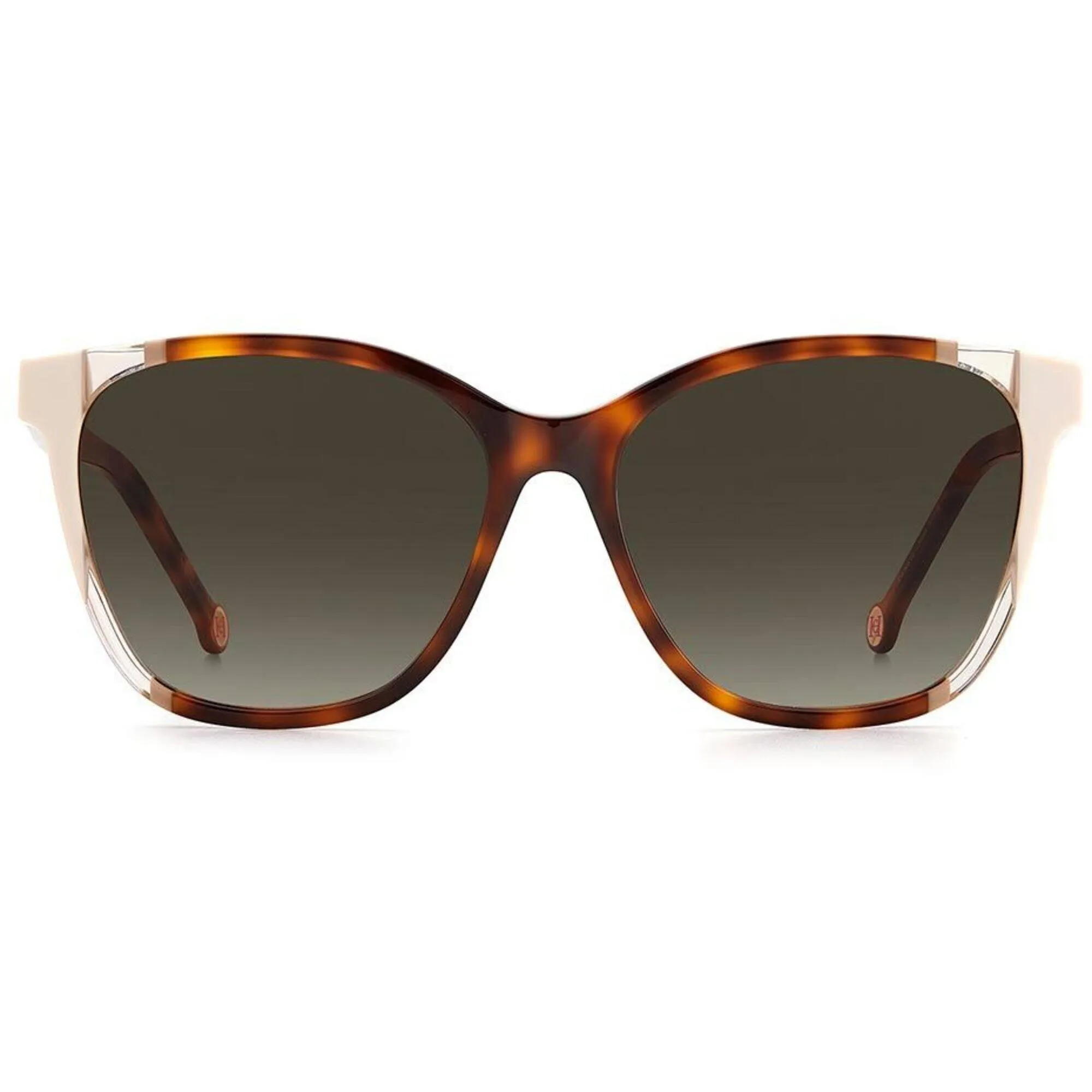 Carolina Herrera Women's Sunglasses - Havana Ivory Cat Eye Frame | CH 0061/S 0C1H