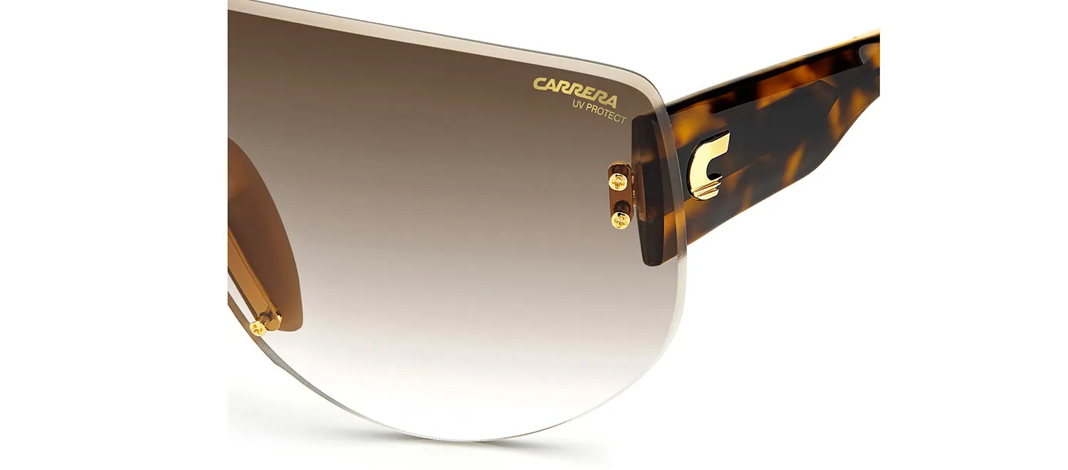 Carrera FLAGLAB 12 86 0086 Shield Sunglasses