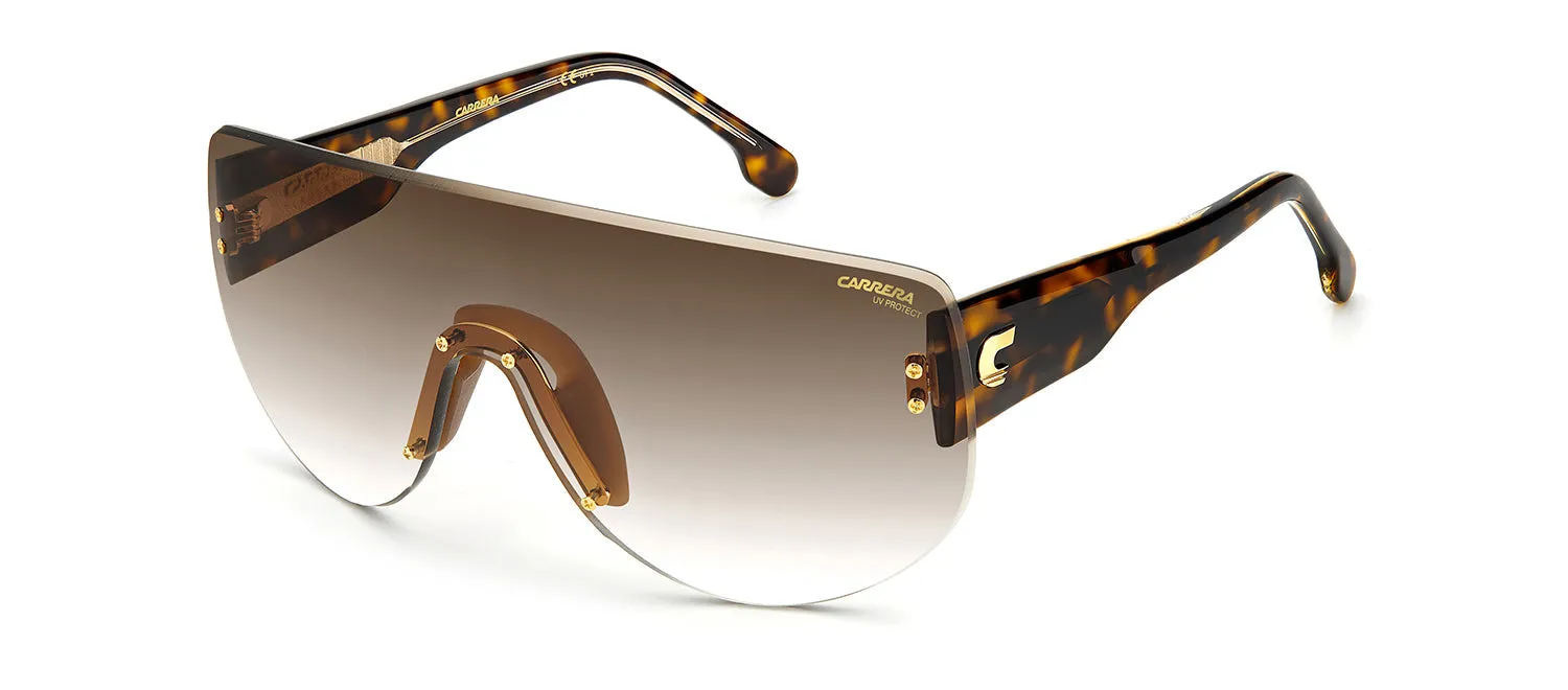 Carrera FLAGLAB 12 86 0086 Shield Sunglasses