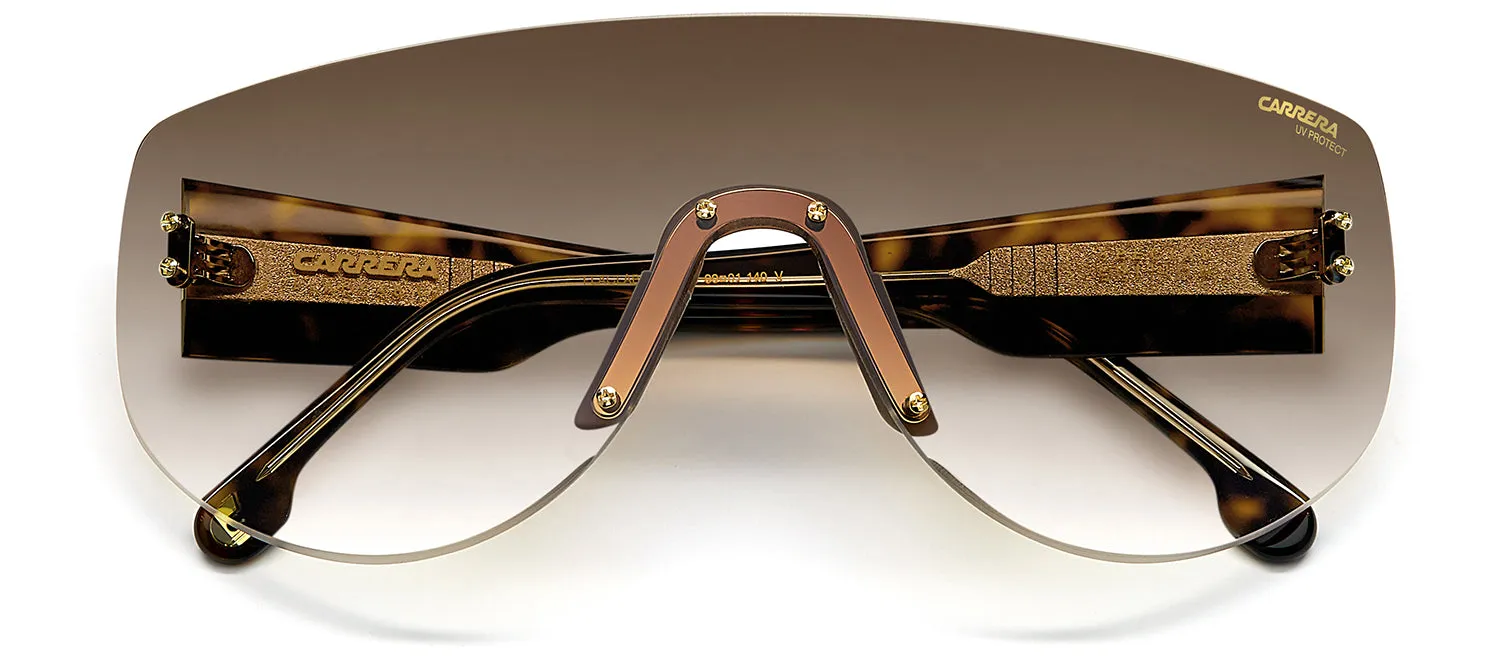 Carrera FLAGLAB 12 86 0086 Shield Sunglasses