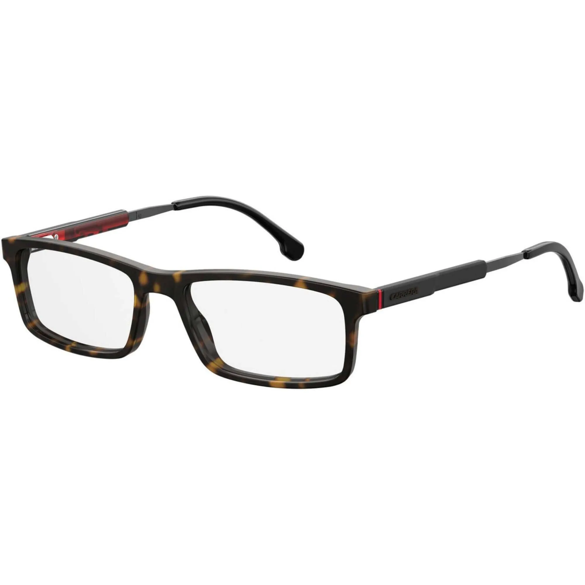 Carrera Men's Eyeglasses - Full Rim Dark Havana Rectangular Frame | CARRERA 8837 086