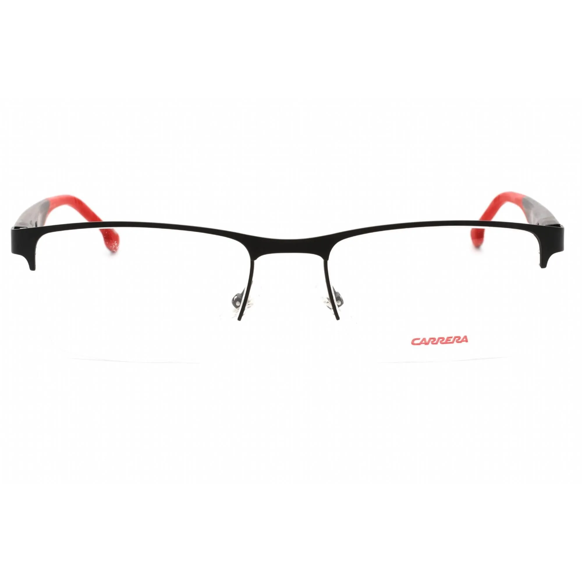 Carrera Men's Eyeglasses - Matte Black Metal Half Rim Frame | CARRERA 8864 0003 00