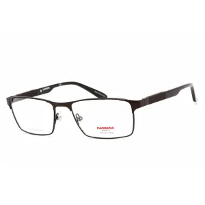 Carrera Men's Eyeglasses - Matte Brown Stainless Steel Rectangular | Ca 8822 0YZ4 00