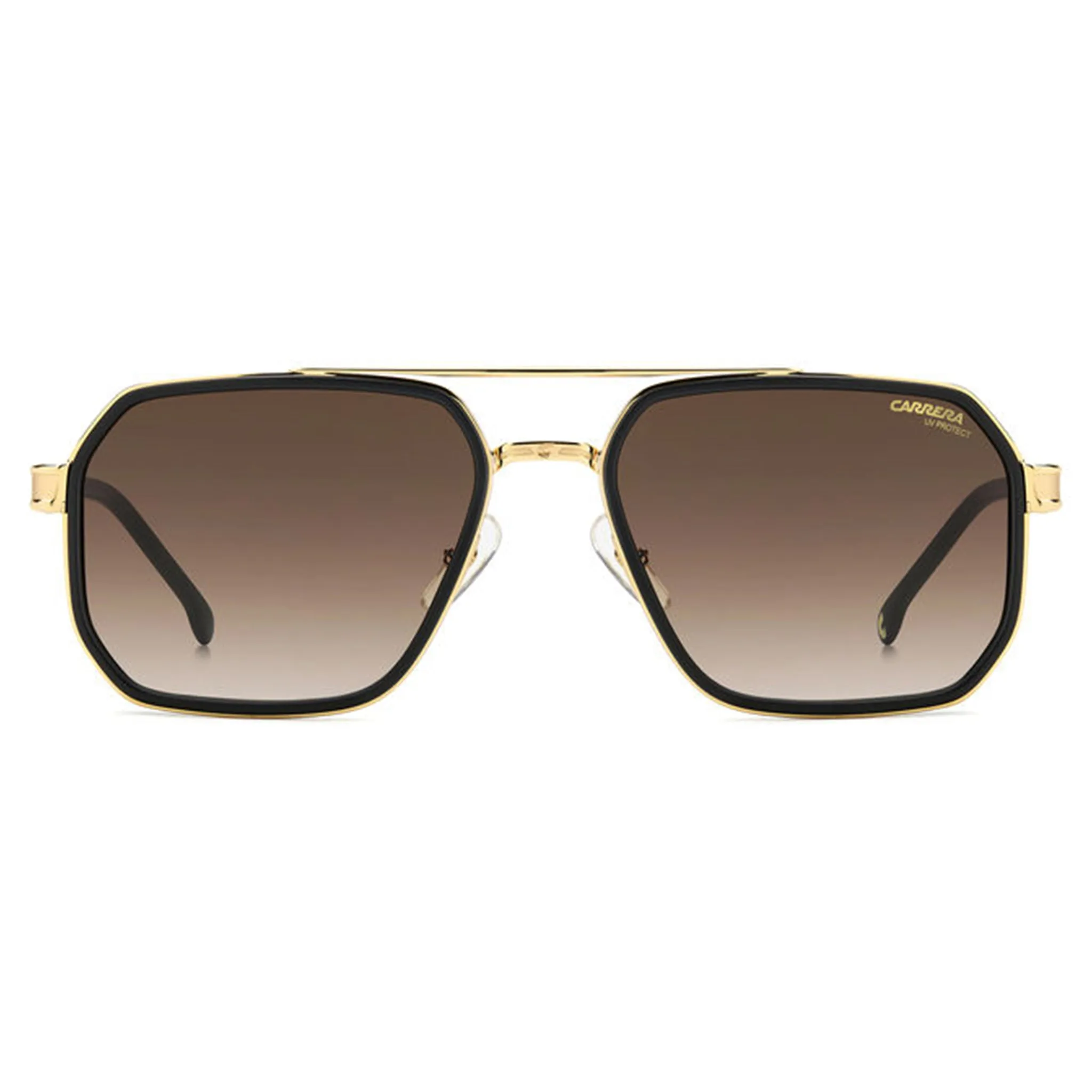 Carrera Men's Sunglasses Rectangular / Square Frame BK Brw Green AR Lens - Carrera 1069/S