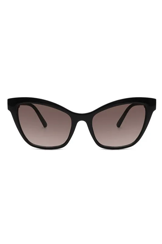 Cat Eye Retro Fashion 50s Women's Sunglasses UVA UVB Eye Protection Case Included