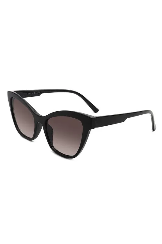 Cat Eye Retro Fashion 50s Women's Sunglasses UVA UVB Eye Protection Case Included
