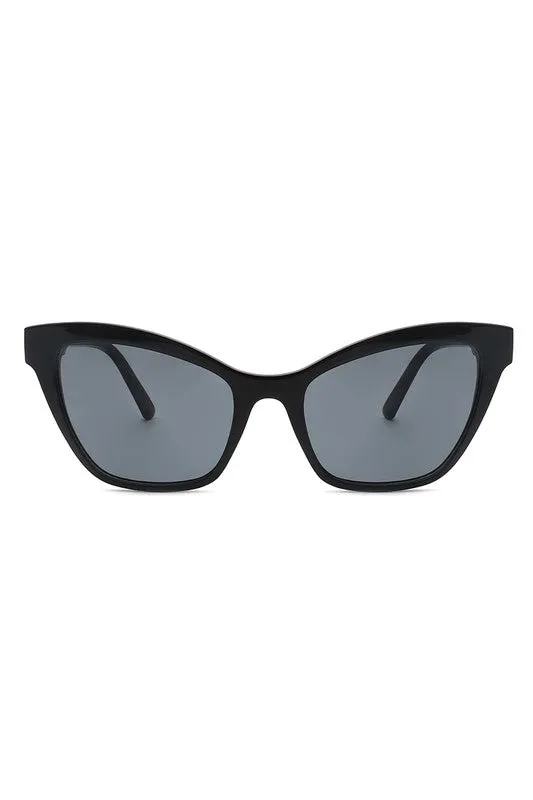 Cat Eye Retro Fashion 50s Women's Sunglasses UVA UVB Eye Protection Case Included
