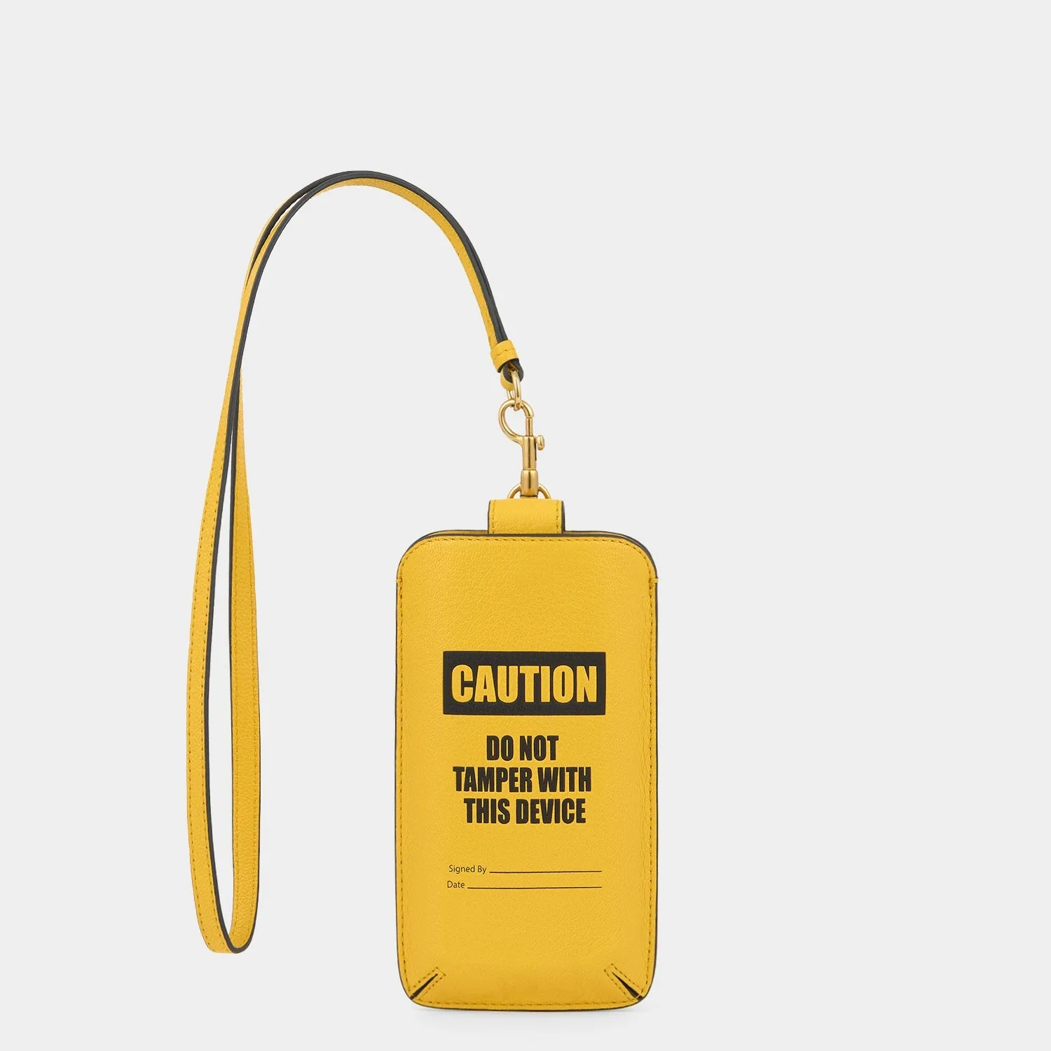 Caution Sunglasses Pouch