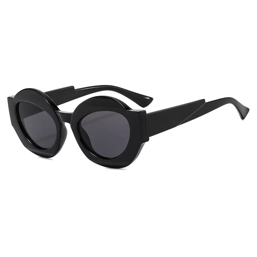 CCspace Unisex Full Rim Oval Resin Eyeglasses 56864