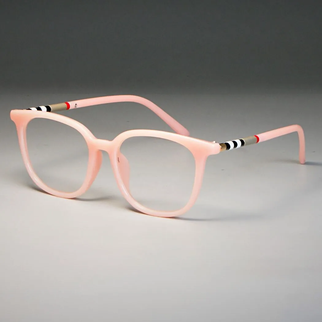 CCspace Unisex Full Rim Round Square Tr 90 Titanium Reading Glasses R47892