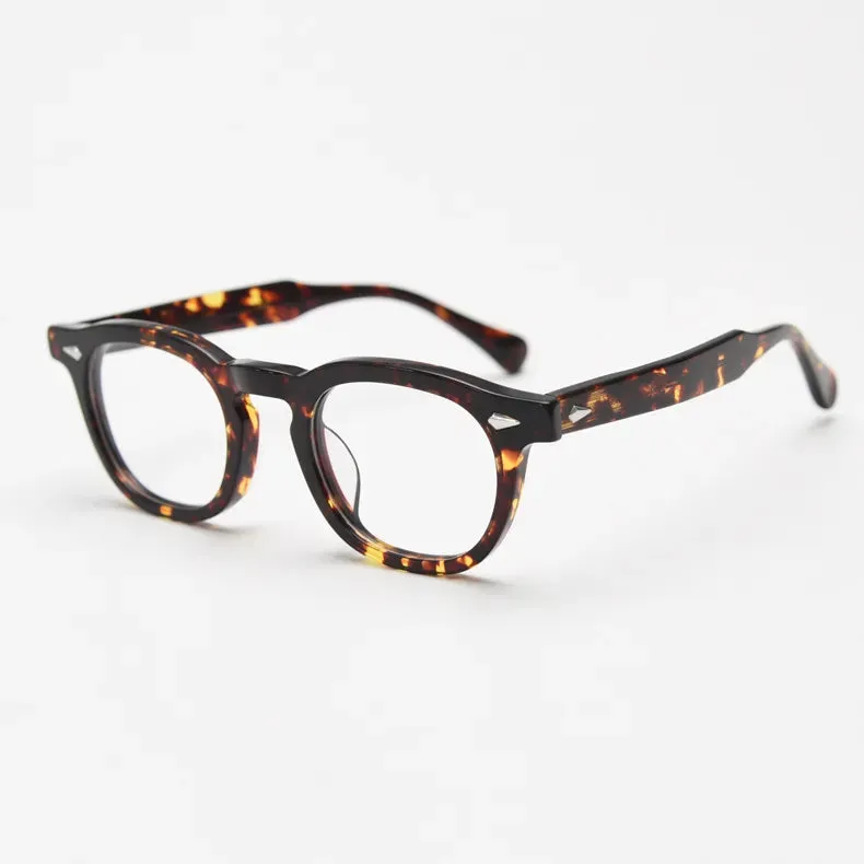 CCspace Unisex Full Rim Square Acetate Eyeglasses 56838