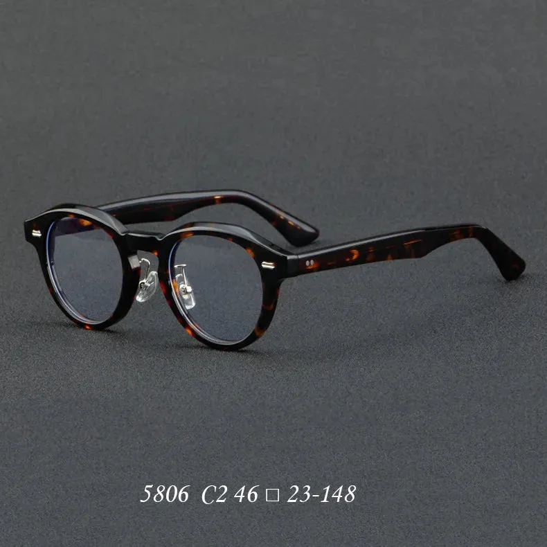 CCspace Unisex Full Rim Square Acetate Eyeglasses 57413