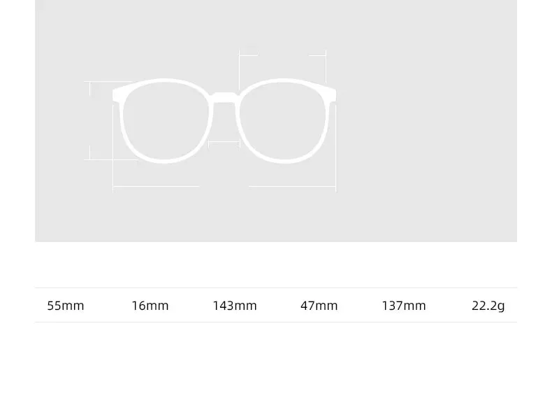 CCspace Unisex Full Rim Square Cat Eye Acetate Eyeglasses 56928