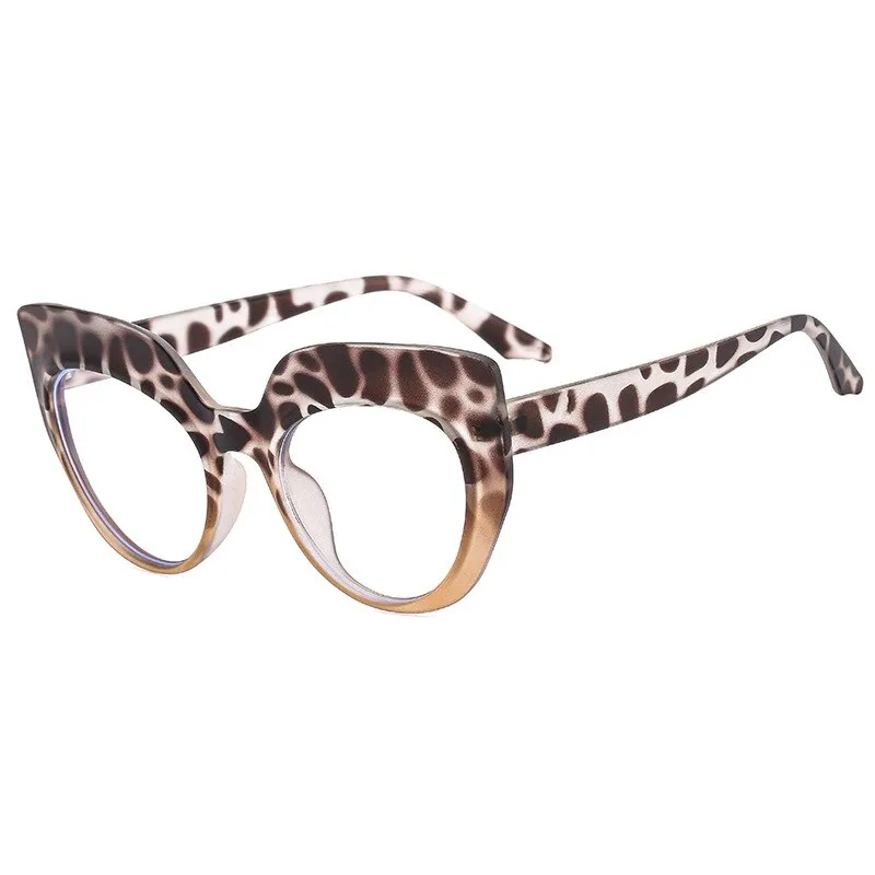 CCspace Women's Full Rim Cat Eye Tr 90 Eyeglasses 55541