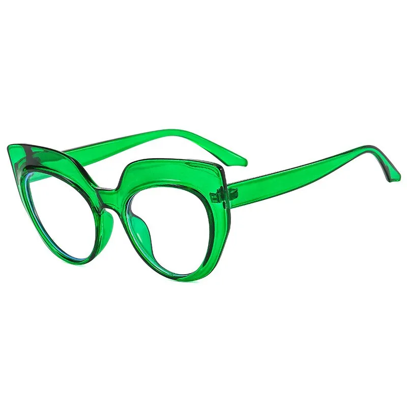 CCspace Women's Full Rim Cat Eye Tr 90 Eyeglasses 55541
