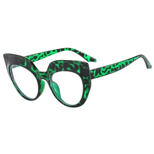 CCspace Women's Full Rim Cat Eye Tr 90 Eyeglasses 55541