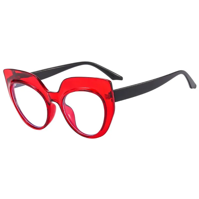 CCspace Women's Full Rim Cat Eye Tr 90 Eyeglasses 55541
