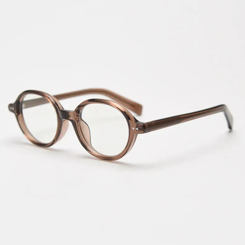 CCspace Women's Full Rim Oval Tr 90 Titanium Eyeglasses 56970