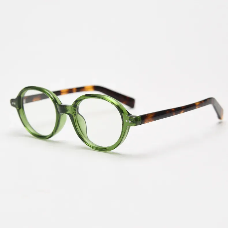 CCspace Women's Full Rim Oval Tr 90 Titanium Eyeglasses 56970