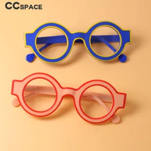 CCspace Women's Full Rim Round Acetate Eyeglasses 56499