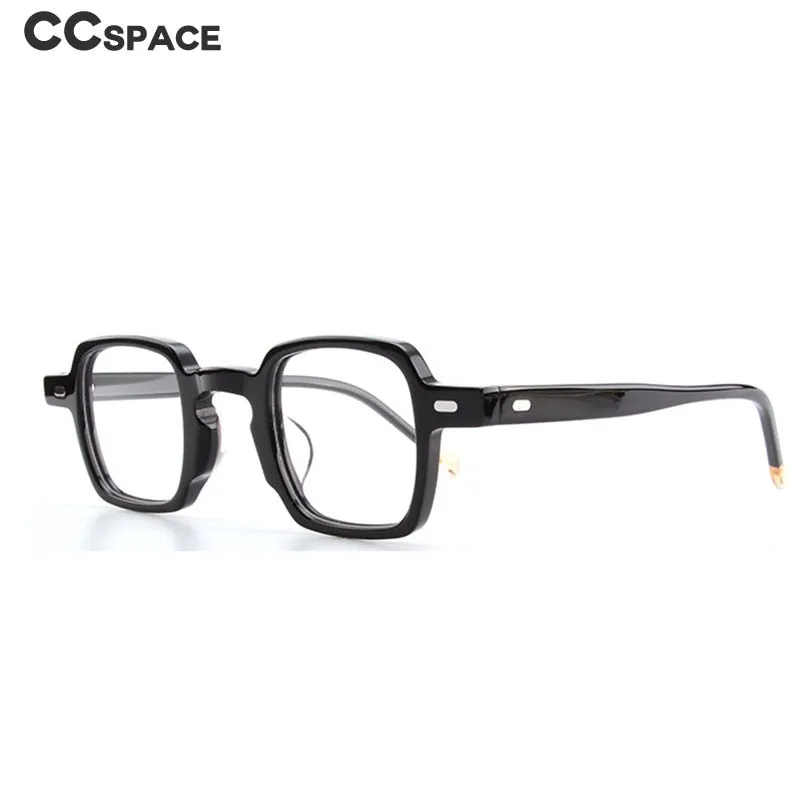 CCspace Women's Full Rim Square Acetate Eyeglasses 55241