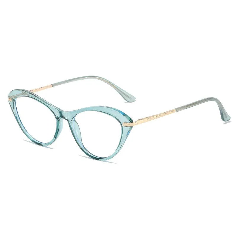 CCspace Women's Full Rim Square Cat Eye Tr 90 Titanium Eyeglasses 53226