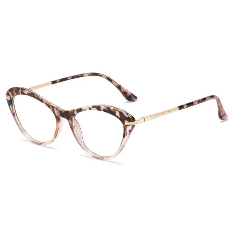 CCspace Women's Full Rim Square Cat Eye Tr 90 Titanium Eyeglasses 53226