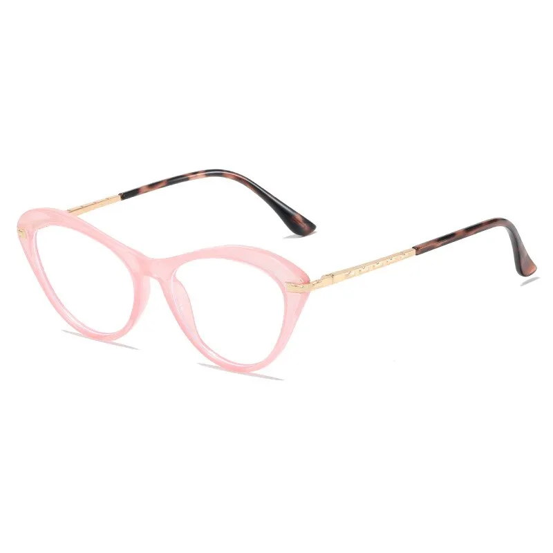 CCspace Women's Full Rim Square Cat Eye Tr 90 Titanium Eyeglasses 53226