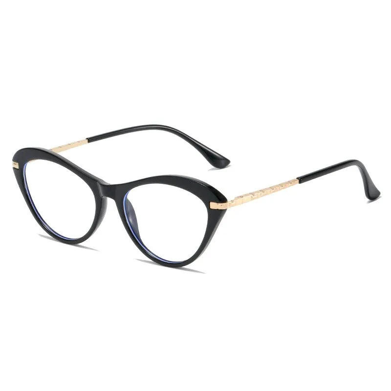 CCspace Women's Full Rim Square Cat Eye Tr 90 Titanium Eyeglasses 53226