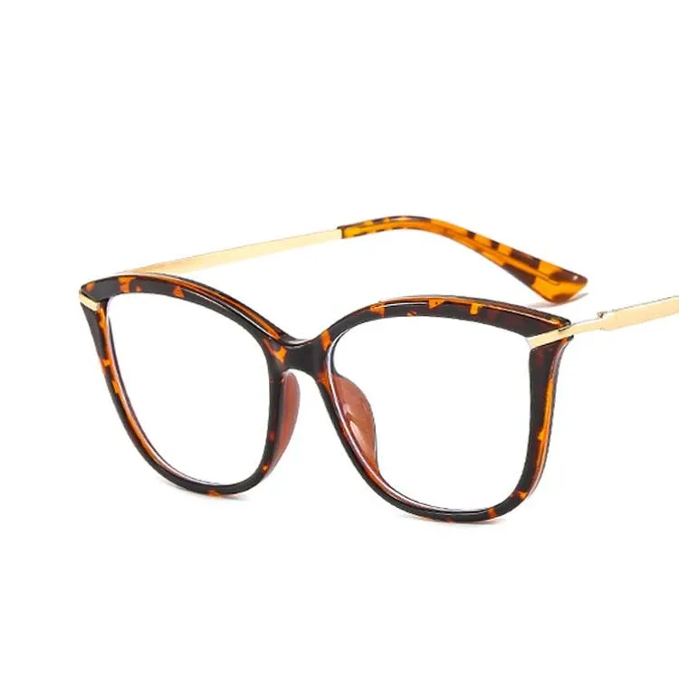 CCspace Women's Full Rim Square Cat Eye Tr 90 Titanium Eyeglasses 53332