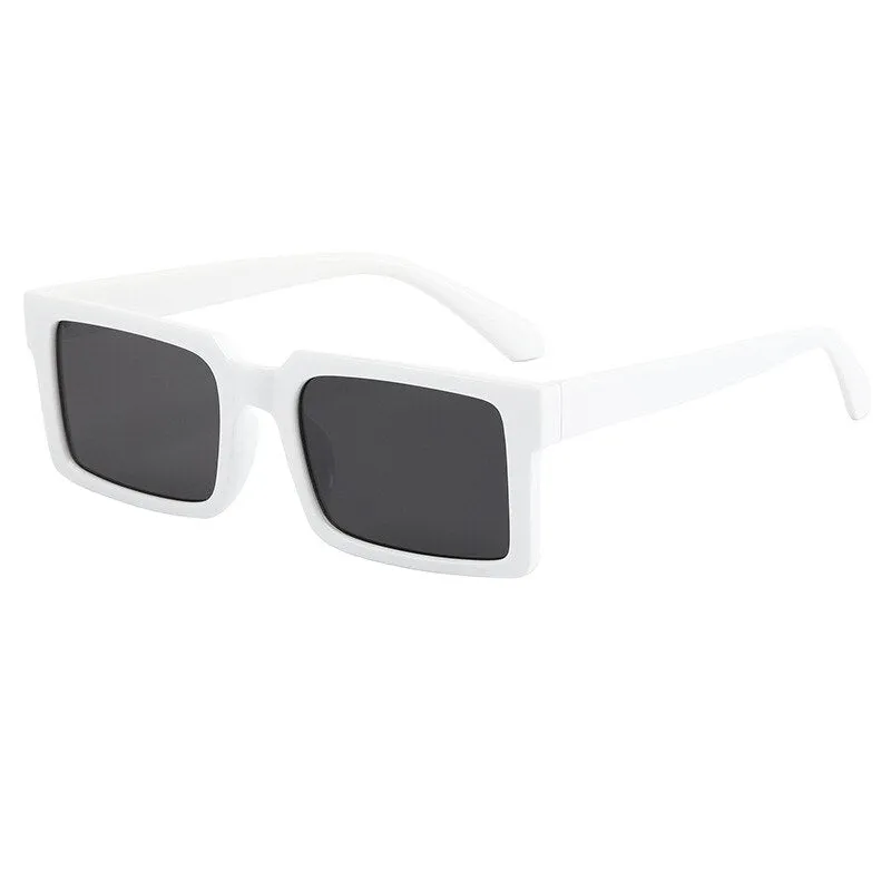 CCspace Women's Full Rim Square Resin Frame Sunglasses 49546