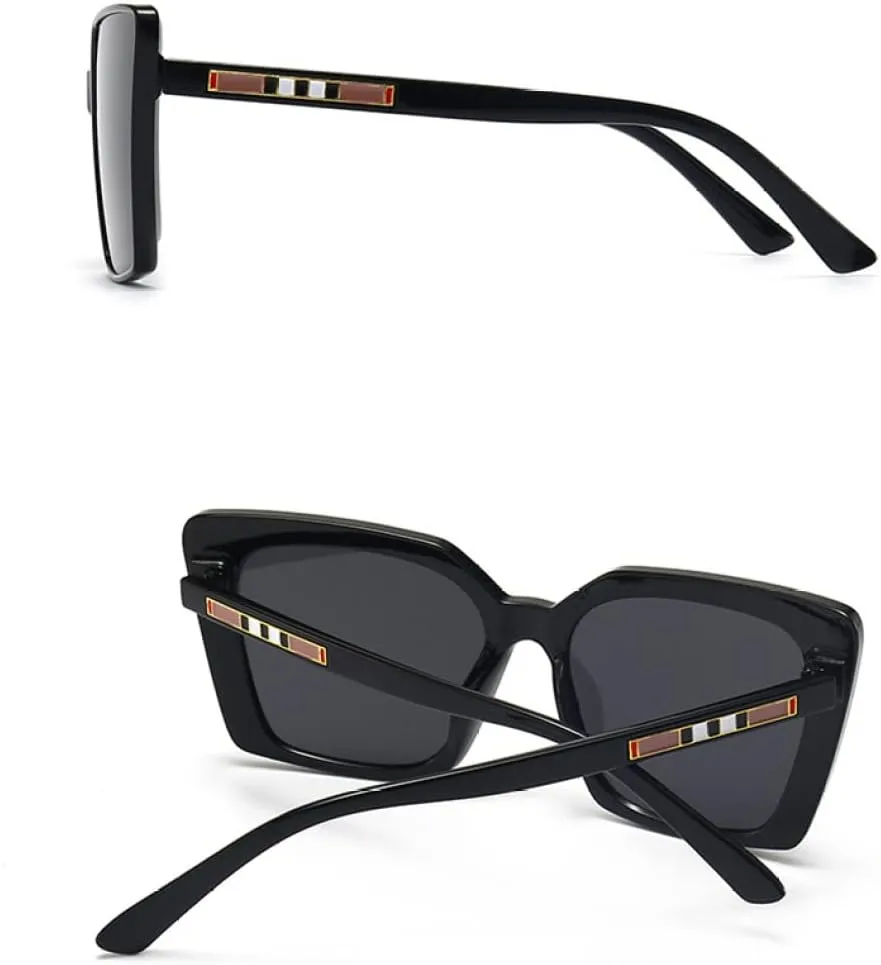 CGZWFERA-Large Sunglasses Women Womens Cat Eye Sun Glasses Vintage UV400 Outdoor