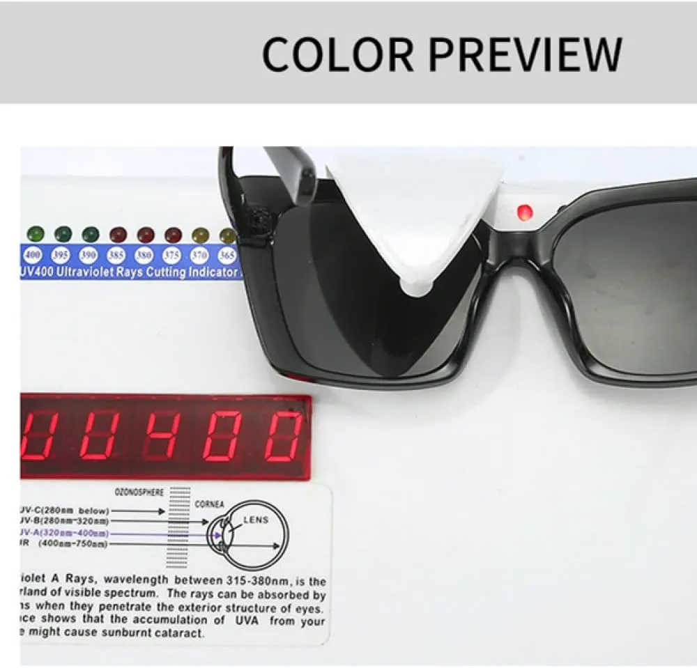 CGZWFERA-Large Sunglasses Women Womens Cat Eye Sun Glasses Vintage UV400 Outdoor