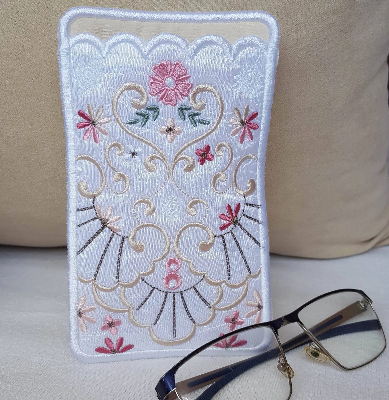 Champagne Joy Eyeglass Case