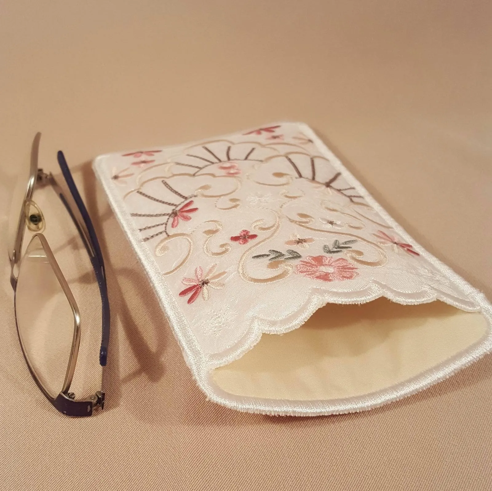 Champagne Joy Eyeglass Case