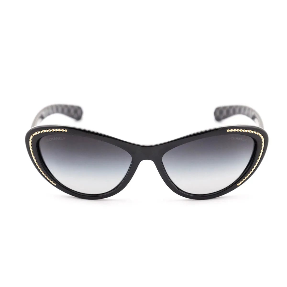 Chanel Black Cat Eye Sunglasses