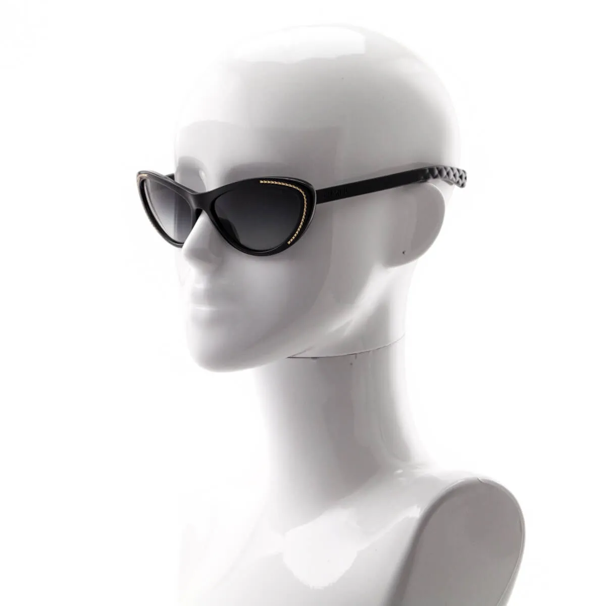 Chanel Black Cat Eye Sunglasses