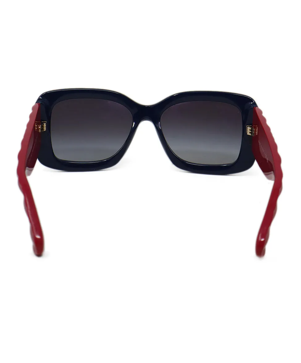 Chanel Navy & Pink Sunglasses