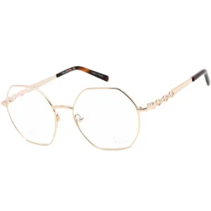 Charriol Women's Eyeglasses - Clear Lens Shiny Gold and Tortoise Frame | PC71038 C01