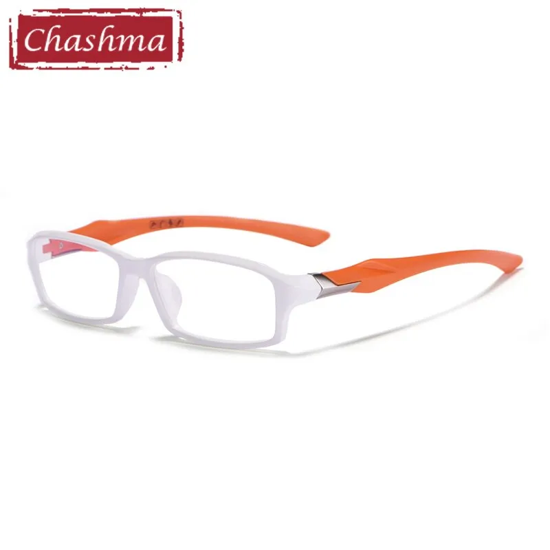 Chashma Men's Full Rim Rectangle Tr 90 Titanium Sport Eyeglasses 6059