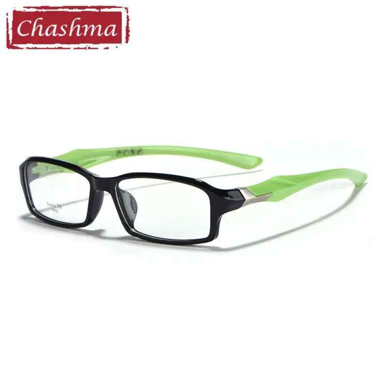 Chashma Men's Full Rim Rectangle Tr 90 Titanium Sport Eyeglasses 6059