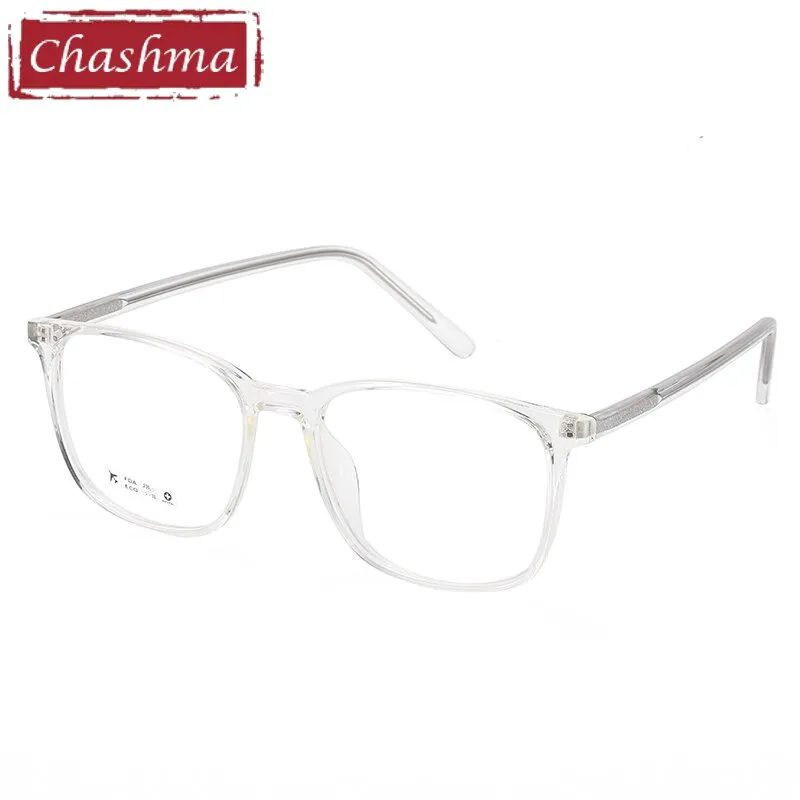 Chashma Unisex Full Rim Square Tr 90 Titanium Eyeglasses 8246