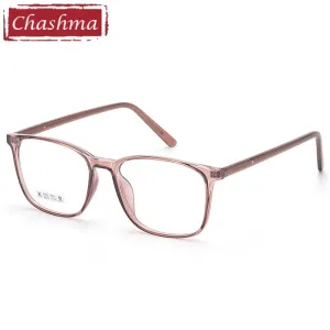 Chashma Unisex Full Rim Square Tr 90 Titanium Eyeglasses 8246