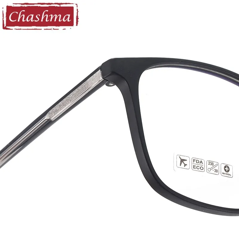 Chashma Unisex Full Rim Square Tr 90 Titanium Eyeglasses 8246