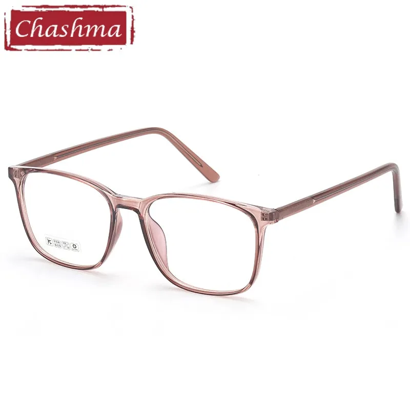 Chashma Unisex Full Rim Square Tr 90 Titanium Eyeglasses 8246