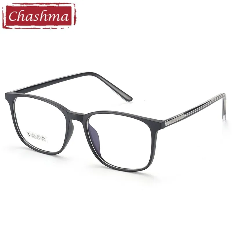 Chashma Unisex Full Rim Square Tr 90 Titanium Eyeglasses 8246