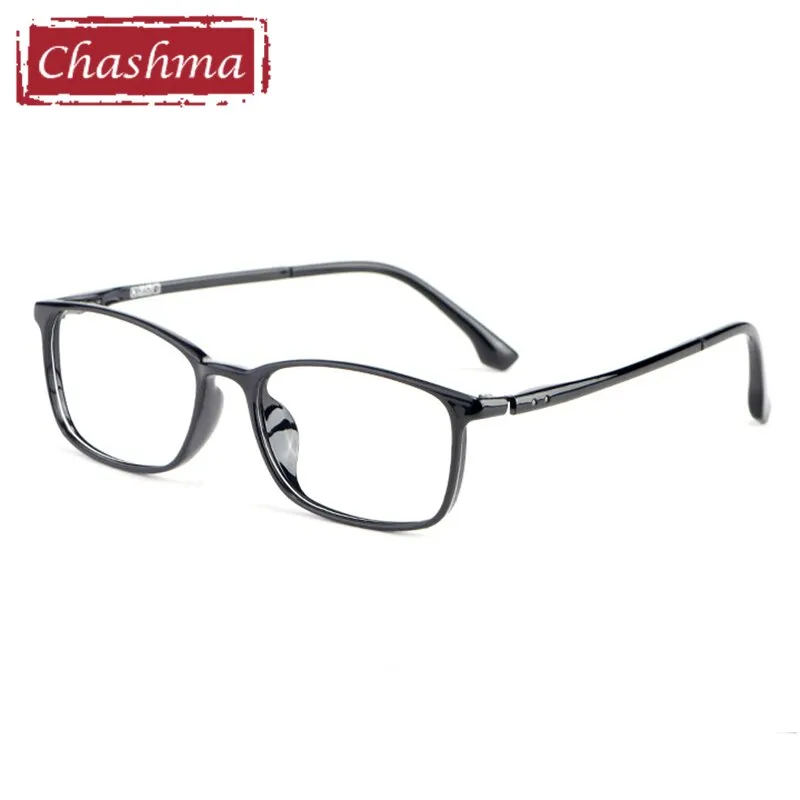 Chashma Unisex Full Rim Square Tr 90 Titanium Eyeglasses 9801